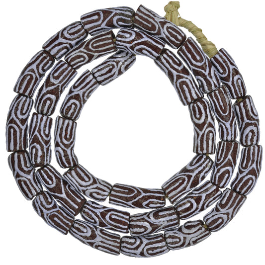 New Powder Glass Beads - African Trade Beads From Ghana
