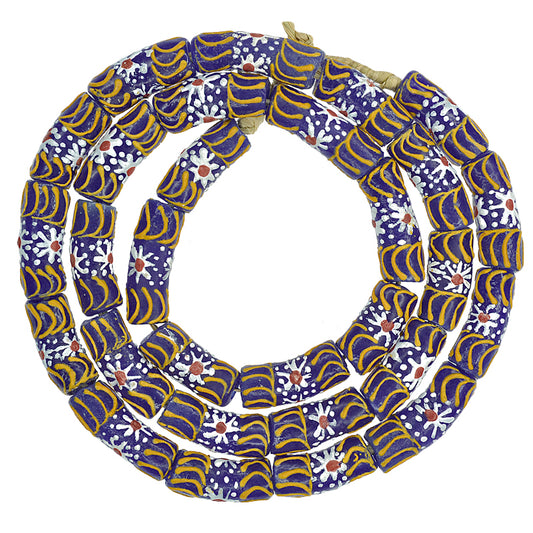 Fancy Krobo Powder Glass Beads – Recycled African Trade Beads