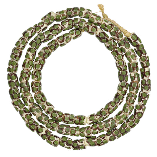 African Trade Beads - 7Mm Venetian Eye-Style Krobo Glass Beads