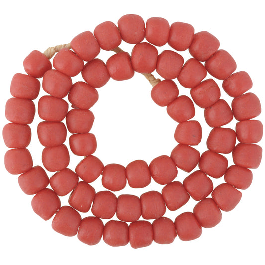 New Krobo Glass Beads: Recycled African Trade Beads, 12-13Mm