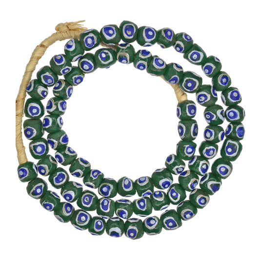 New Powder Glass Beads From Ghana - Fancy African Trade Beads