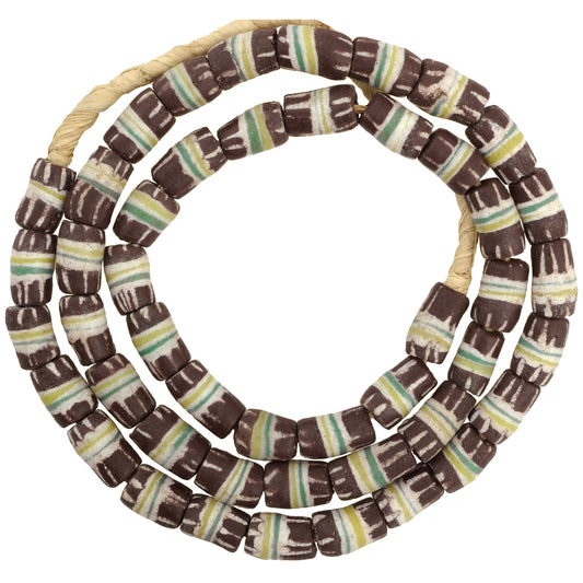 Powder Glass African Trade Beads - Recycled Krobo Beads From Ghana