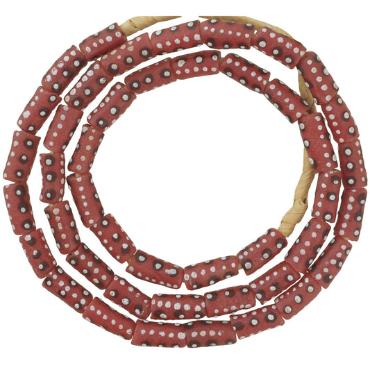New African Krobo Powder Glass Beads Imitating Venetian Fancy Beads