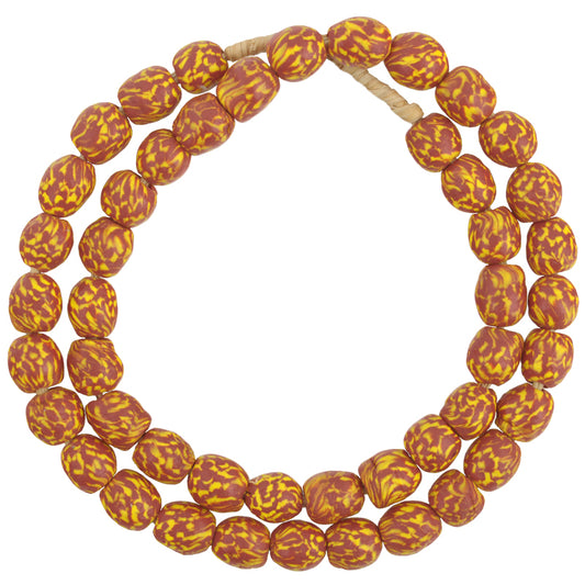 African Trade Beads 10Mm Recycled Krobo Glass Beads