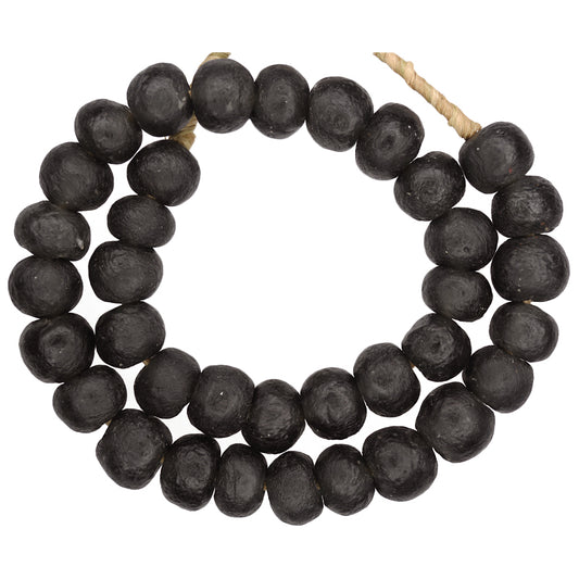 X-Large Krobo Recycled Glass Beads - 20-22Mm African Trade Beads