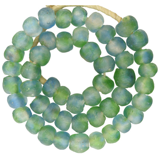 Translucent Multicolor Powder Glass Beads – Ghana Trade Art