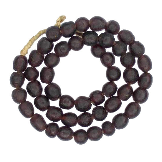 Translucent Krobo Glass Beads 11-12Mm - African Trade Beads