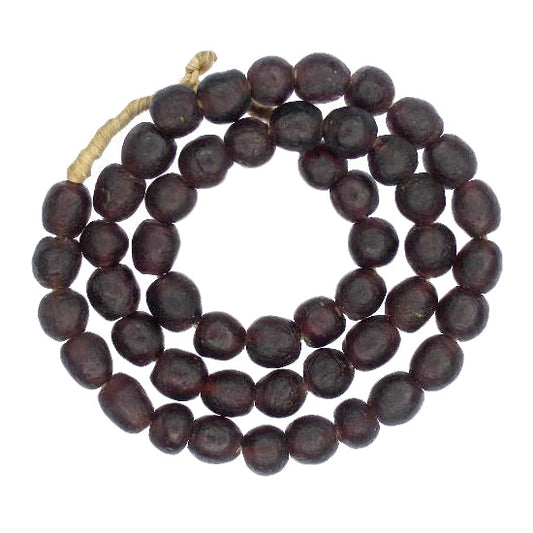 Translucent Krobo Glass Beads 11-12Mm - African Trade Beads