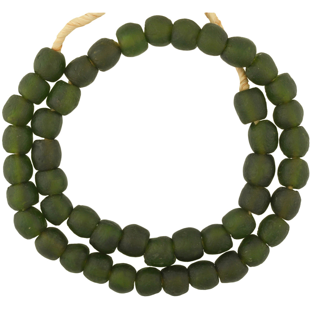 Translucent African Trade Beads - Recycled Krobo Glass Beads