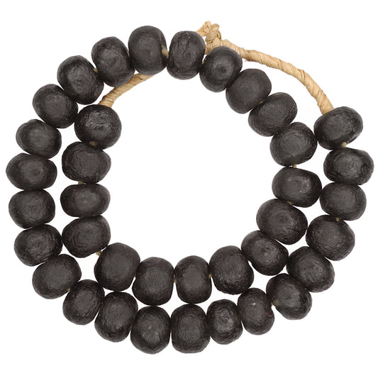 X-Large Krobo Recycled Glass Beads - African Trade Beads 19-21Mm