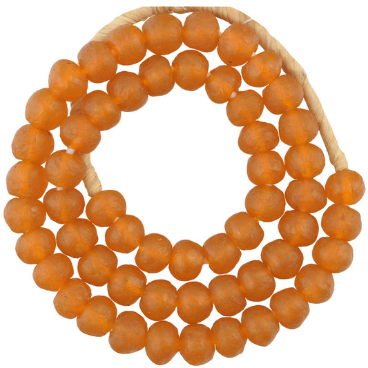 Uncommon Translucent Krobo Glass Beads - Ghana Trade Beads