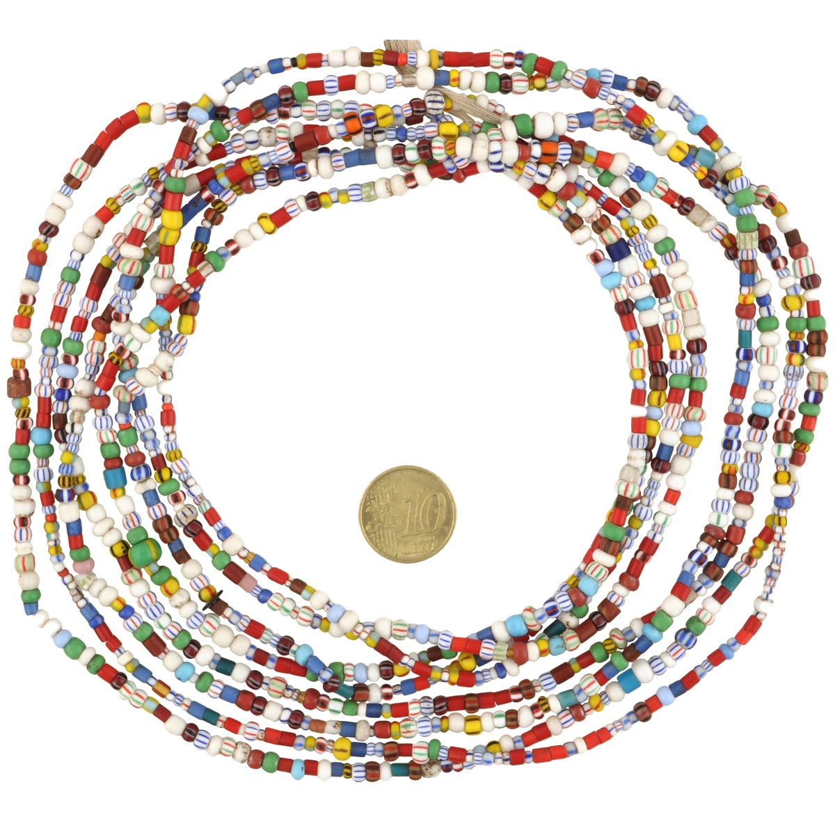 Tiny Vintage Christmas Czech Glass Seed Trade Beads (2-4 Mm)