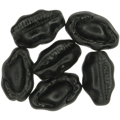 Cowry Shell-Shaped Vintage Czech Glass Trade Beads, 12X7Mm