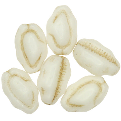 Vintage Cowry Shell Czech Bohemian Glass African Trade Beads