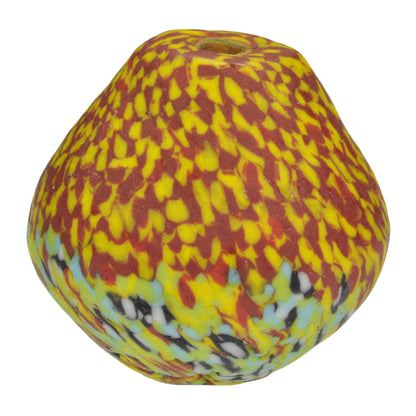 Large Bicone African Trade Beads - Recycled Glass Ghana