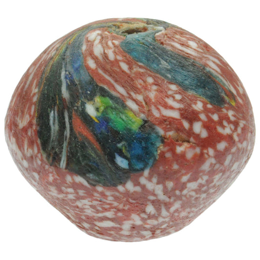 Large African Bicone Trade Beads - Recycled Ghana Glass Beads