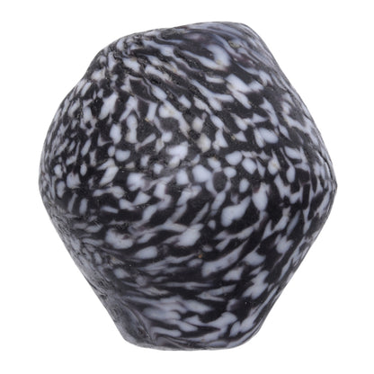 Large African Trade Beads - Recycled Glass Krobo Bicone From Ghana