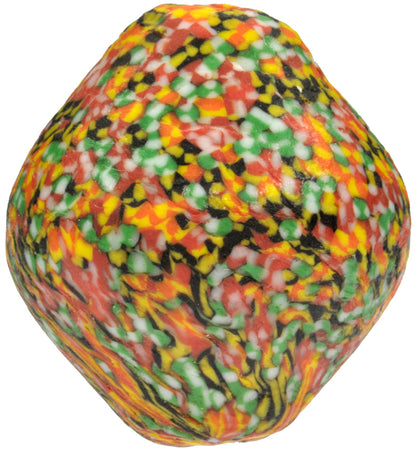 Large Bicone African Trade Bead - Recycled Glass Krobo Bead - alternate view