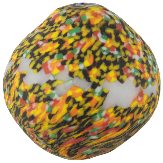 Large African Bicone Trade Beads - Recycled Glass From Ghana
