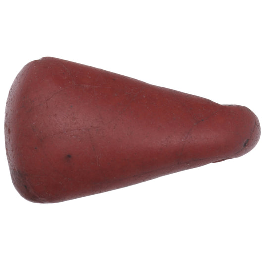 Rare Large Old Red Kiffa Glass Bead - African Trade Bead