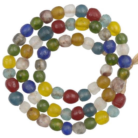 New Krobo Powder Glass Beads Imitating Venetian Trade Beads