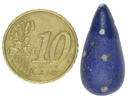 Rare Large Kiffa Glass Trade Bead - Handmade In Mauritania - close-up