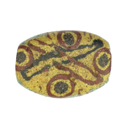 Rare Old African Powder Glass Trade Bead | Ghana Krobo Beads
