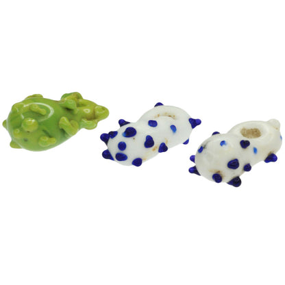 Rare Antique Fancy Venetian Lampwork Trade Beads 12-13Mm - African Glass