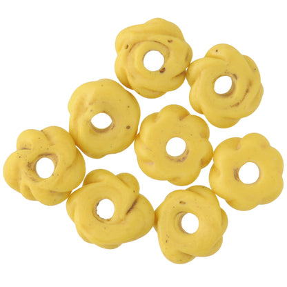 Rare Antique Fancy Venetian Wound Glass African Trade Beads 8Mm