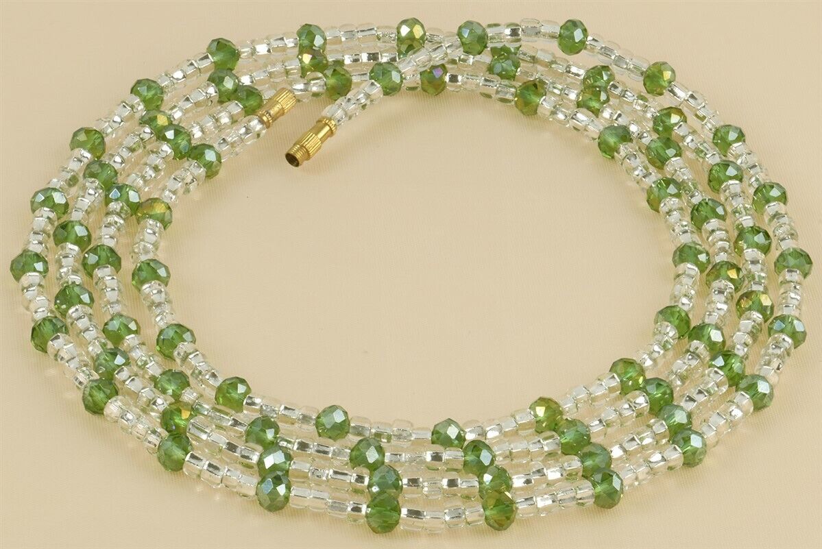 Waist Beads From Ghana Belly Chain African Body Jewelry - close-up