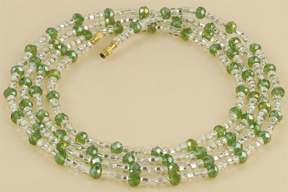 Waist Beads From Ghana Belly Chain African Body Jewelry - close-up