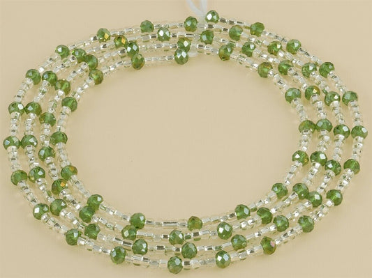 Waist Beads From Ghana Belly Chain African Body Jewelry - alternate view