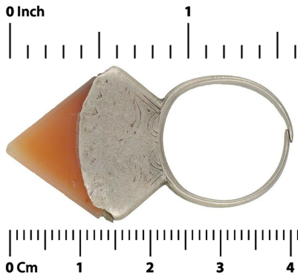 African Jewelry Old Ring Tuareg Touareg Silver Art Sahara Berber Niger Mali - close-up