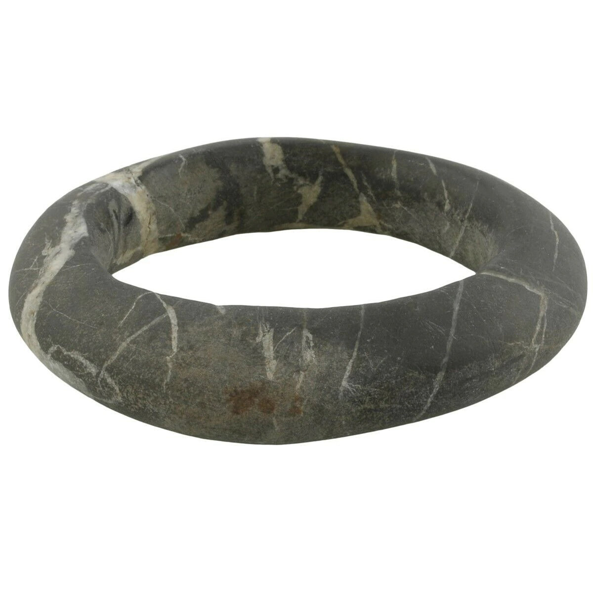 Antique Mali Granite Bracelet – African Tribal Currency Bangle