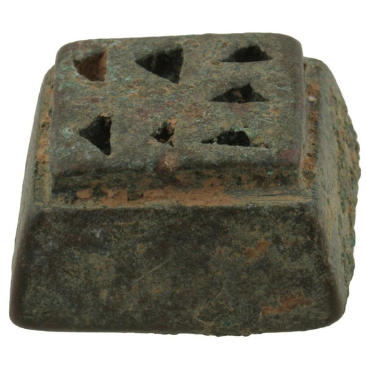 Ashanti Antique Gold Weight African Ghana Coast Akan Brass Bronze Goldweight