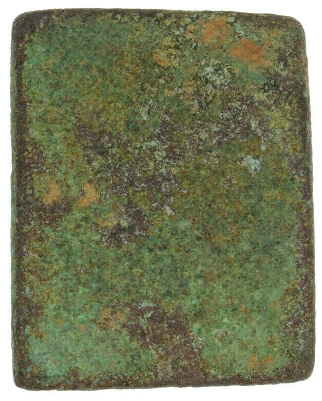 Antique Brass Gold Weight African Ghana Coast Ashanti Akan Bronze Goldweight - close-up