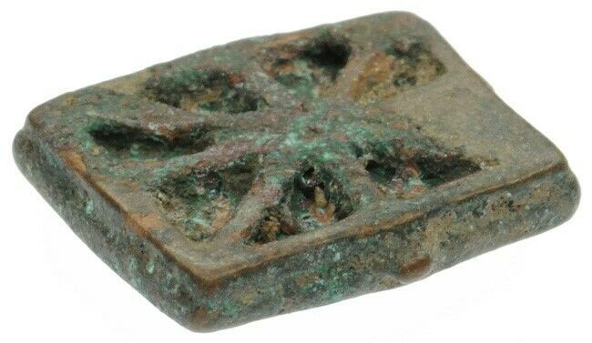 Goldweight African Ghana Ashanti Brass Gold Coast Asante Akan Lost Wax Weight - partial view