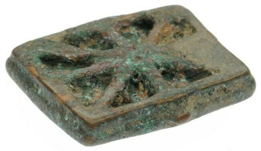 Goldweight African Ghana Ashanti Brass Gold Coast Asante Akan Lost Wax Weight - partial view