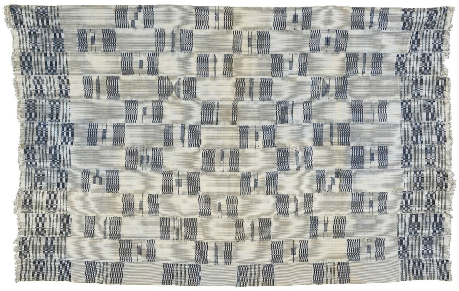 African Kente Hand Woven Cloth Ashanti Asante Akan Home Decoration Textile Ghana - detailed product shot
