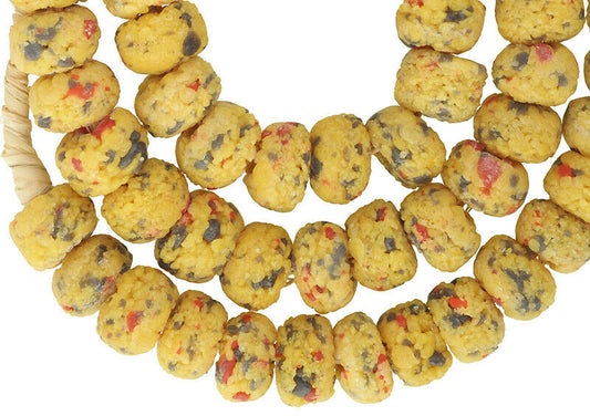 Beautiful Recycled Glass Beads From Ghana West Africa - alternate view