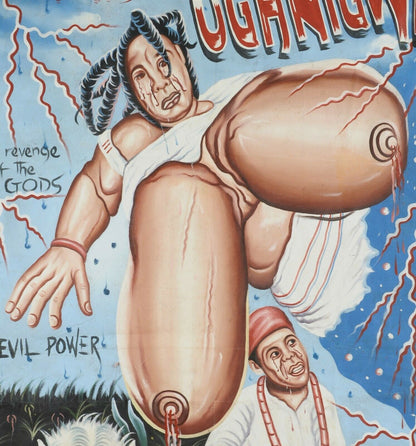 Oghnigwe Movie Poster - Hand-Painted Ghana Art - alternate view