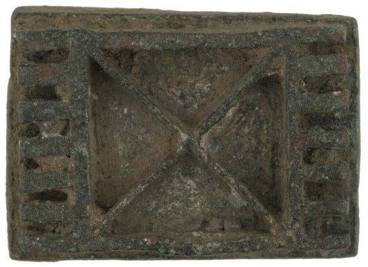 Old Ashanti Akan Brass Bronze Gold Weight African Ghana Goldweight Lost Wax Old - alternate view