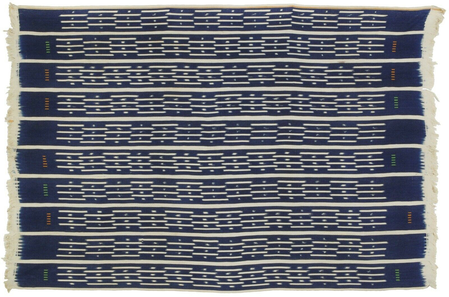Handwoven Cloth Textile African Ivory Coast Ethnic Baule Interior Design Art