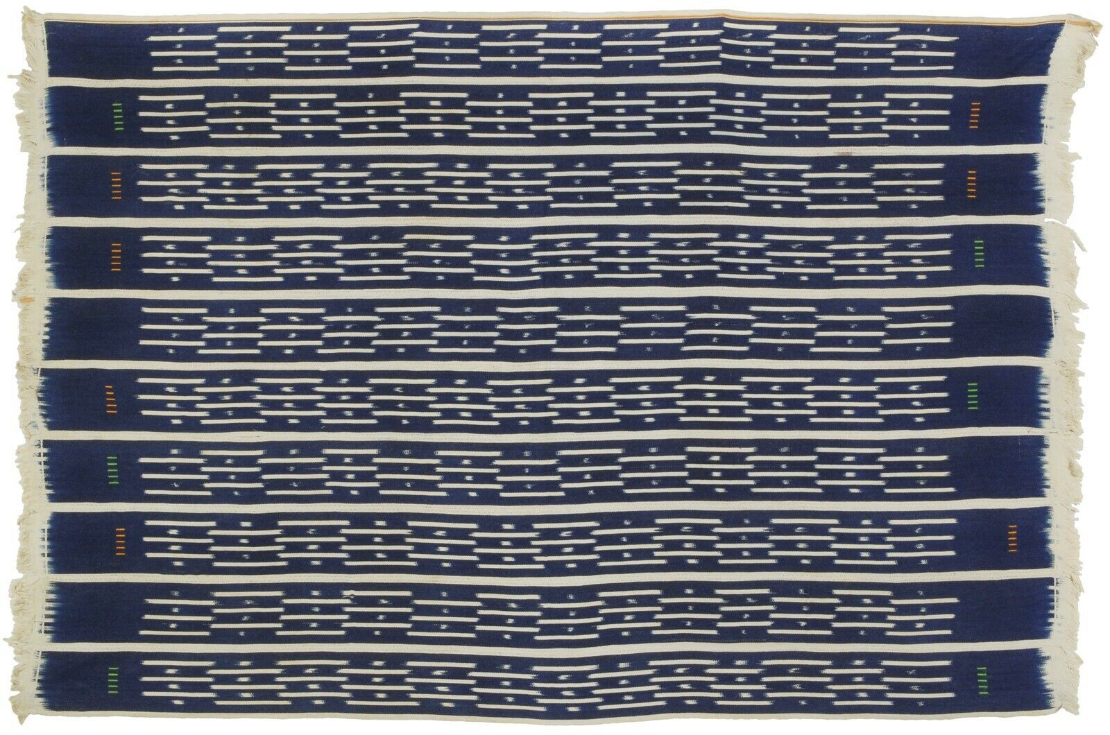 Handwoven Cloth Textile African Ivory Coast Ethnic Baule Interior Design Art