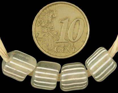 Antique African Trade Beads Gooseberry Venetian Glass Beads Fancy Ghana Trade - alternate view