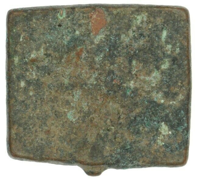 Goldweight African Ghana Ashanti Brass Gold Coast Asante Akan Lost Wax Weight - enhanced texture view