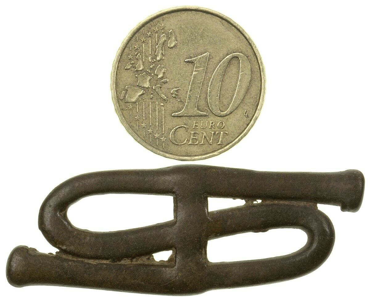Ghana Gold Weight Knot Figurative African Ashanti Akan Brass Goldweight Lost Wax - alternate view