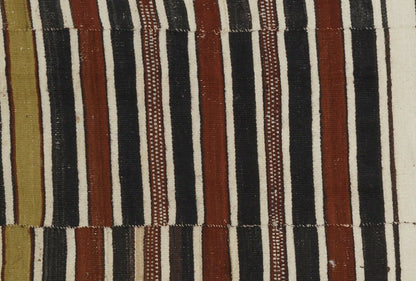 Antique African Fulani Cloth Blanket Kaasa Khasa Mali Textile Sahara Art - close-up