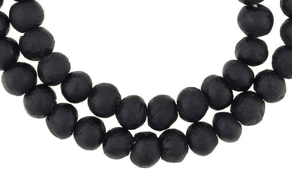 Authentic African Trade Beads - Recycled Glass From Ghana - alternate view
