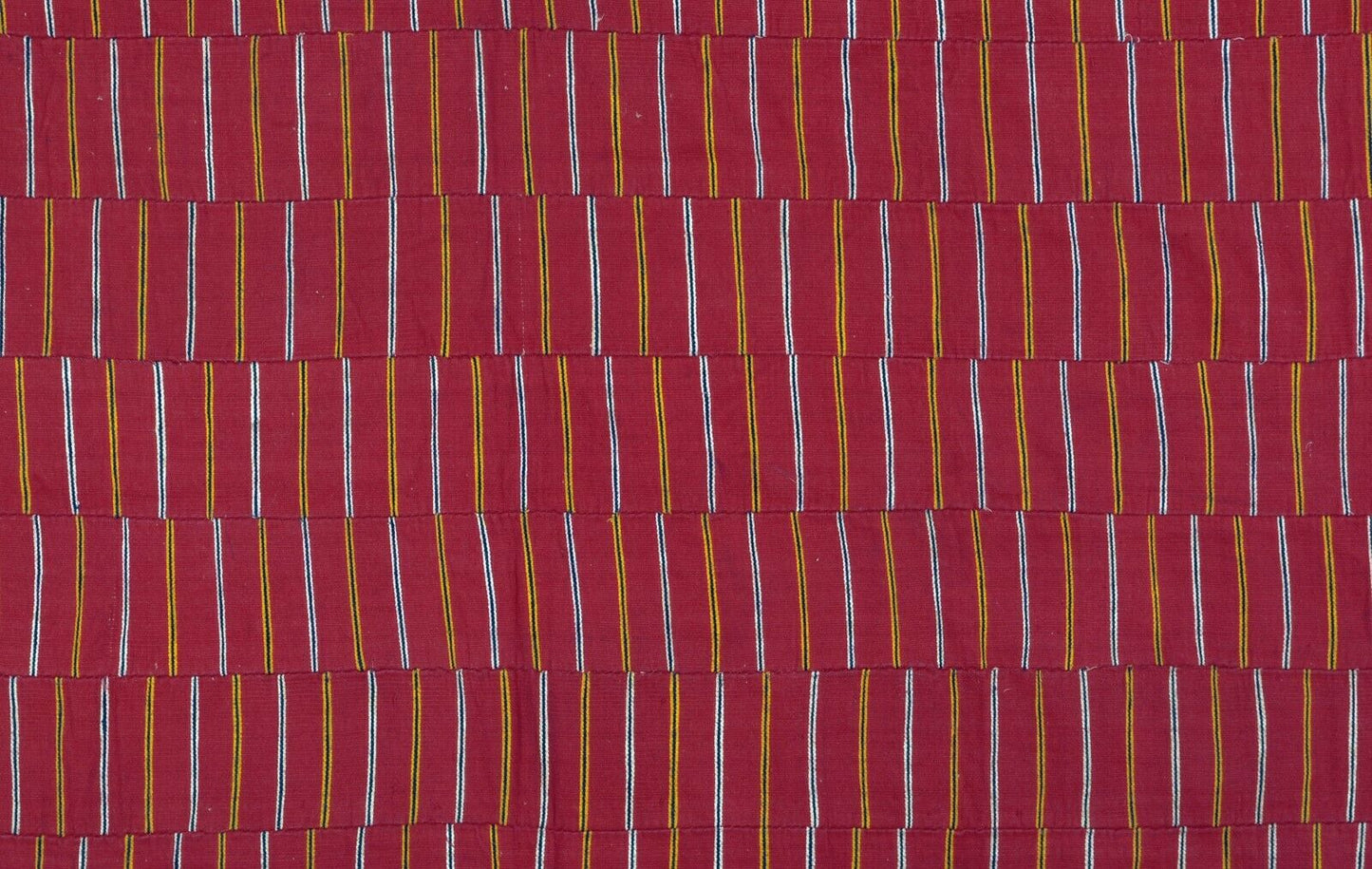 Rare African Ewe Kente Cloth Ghana Volta Handwoven Ceremonial - alternate view
